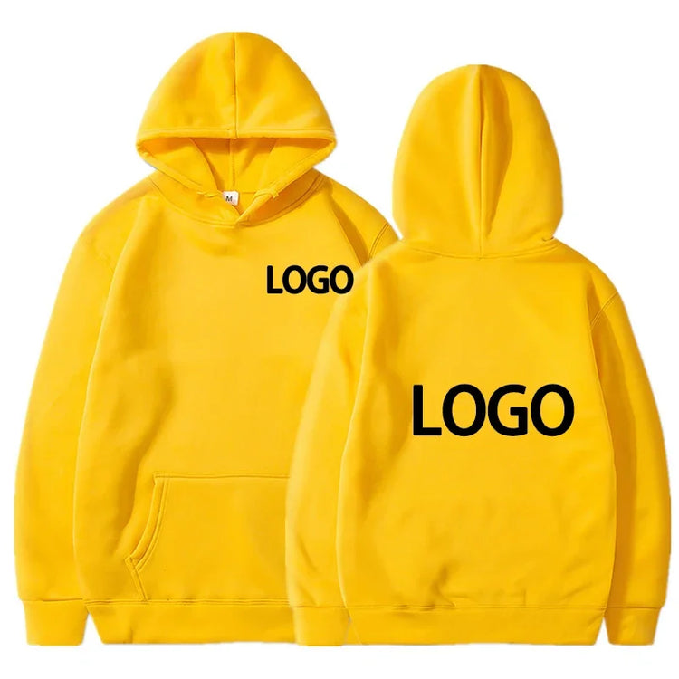 Custom Printed Hoodies Men Streetwear
