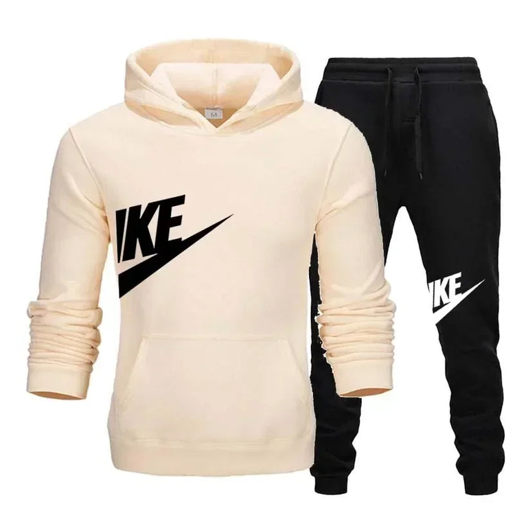 Mens Casual Hooded Tracksuit WinterWear