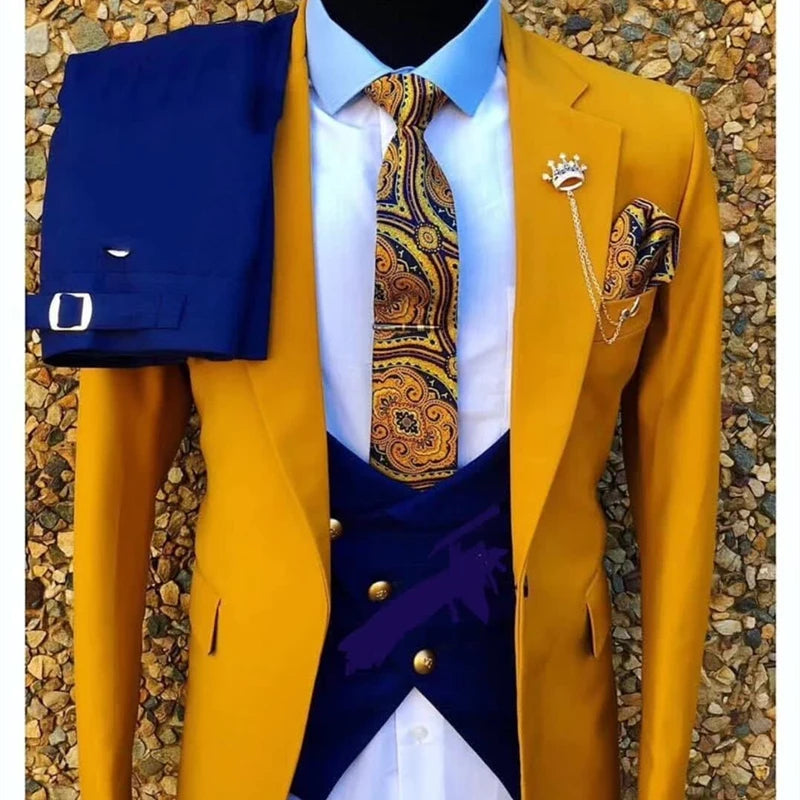 Custom Gray Wedding Suit Men Tuxedo Coat