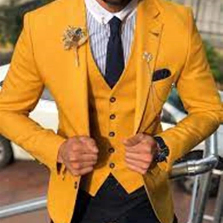 Custom Gray Wedding Suit Men Tuxedo Coat