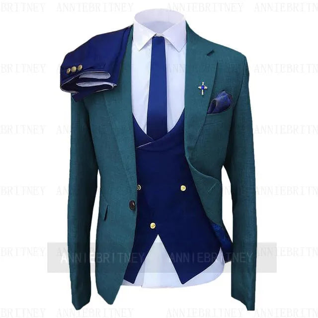 Custom Gray Wedding Suit Men Tuxedo Coat