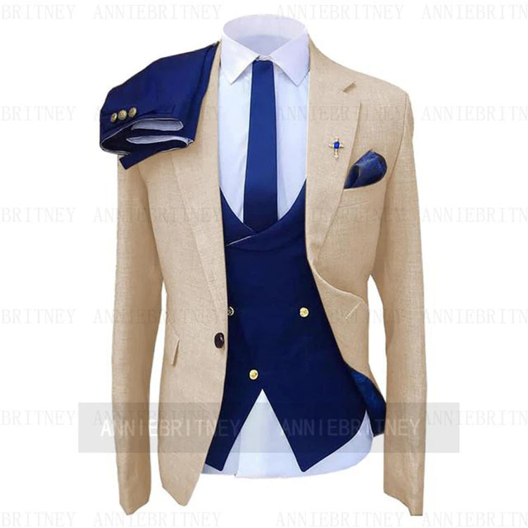 Custom Gray Wedding Suit Men Tuxedo Coat