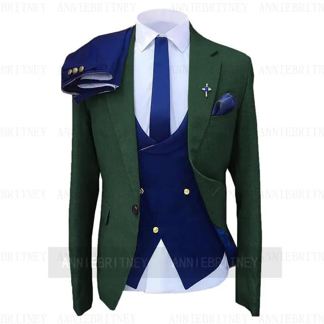 Custom Gray Wedding Suit Men Tuxedo Coat
