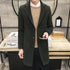 Men Wool Fleece Winter Tuxedo Coat Jacket