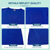 Unisex Medical Scrubs Uniform Set