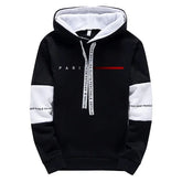 Men Hooded Sweatshirt Sweatpants Streetwear Casual Tracksuit