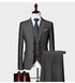 Men Slim Fit Luxury 3 Piece Wedding Suit Set Mens