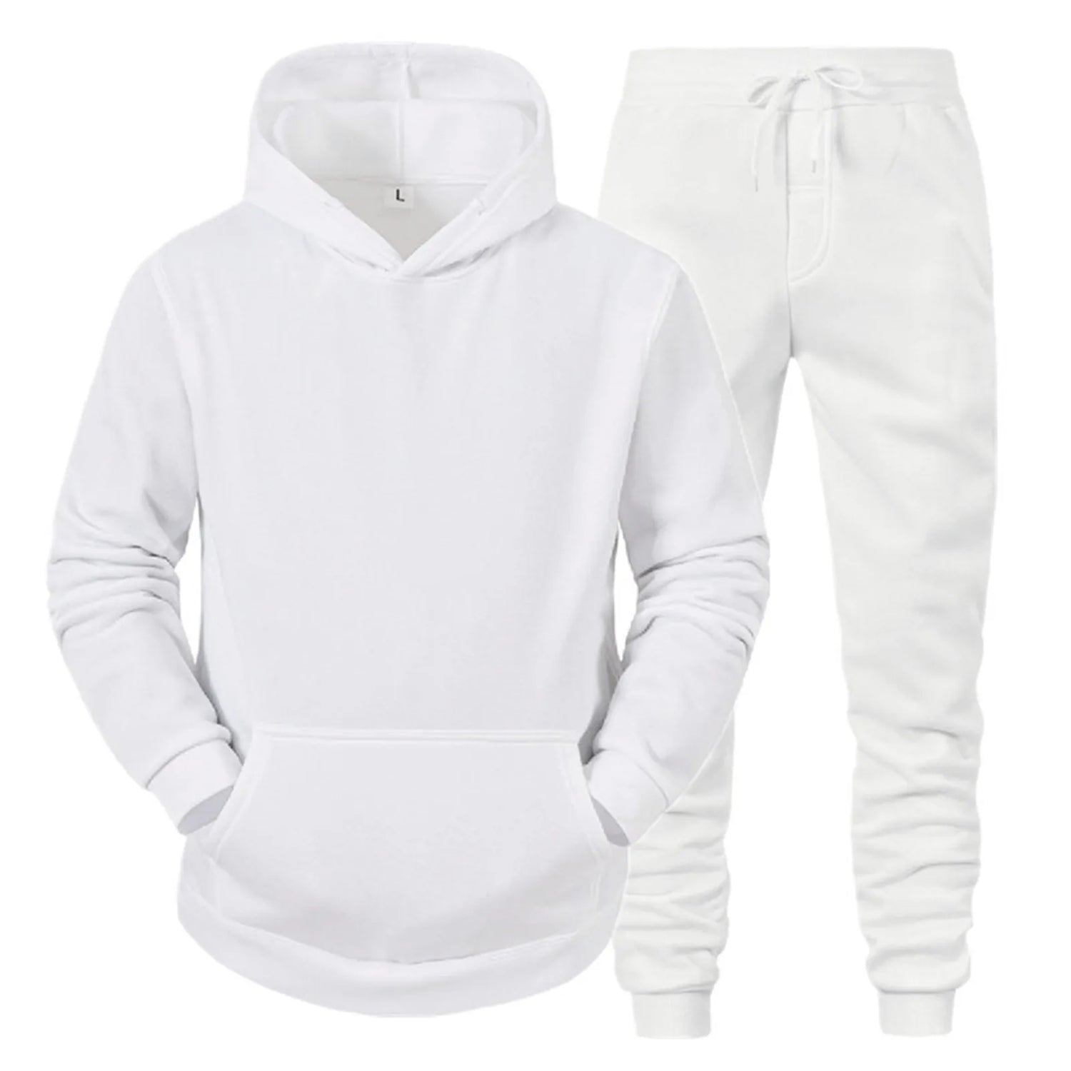 Mens Sportswear Hoodie Pants Tracksuit Set