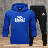 Mens Hoodie Sweatpants Casual Tracksuit Set