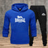 Mens Hoodie Sweatpants Casual Tracksuit Set