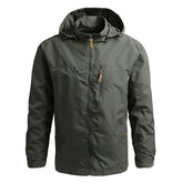 Men Tactical Waterproof Hooded Jacket 