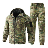Men Waterproof Workwear Hiking Training Suit