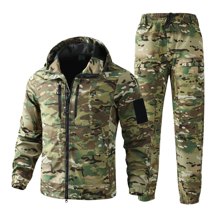 Men Waterproof Workwear Hiking Training Suit