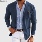 Slim Fit Mens Blazer Suit Jacket 2026