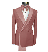 Men tuxedo blazer wedding suit peak lapel
