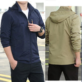 Men Tactical Waterproof Hooded Jacket 