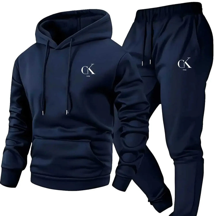 Mens Hoodie Sweatpants Loungewear Set
