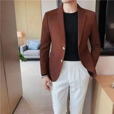 Man Suits and Blazers White Business Coats 