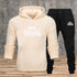 Mens Hoodie Sweatpants Casual Tracksuit Set