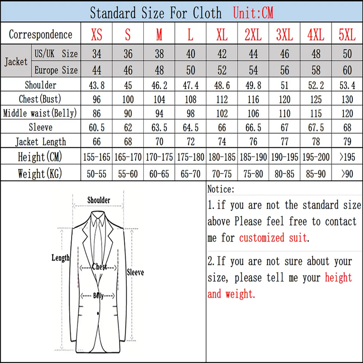 Luxury Printed Mens Blazer Tuxedo Coat