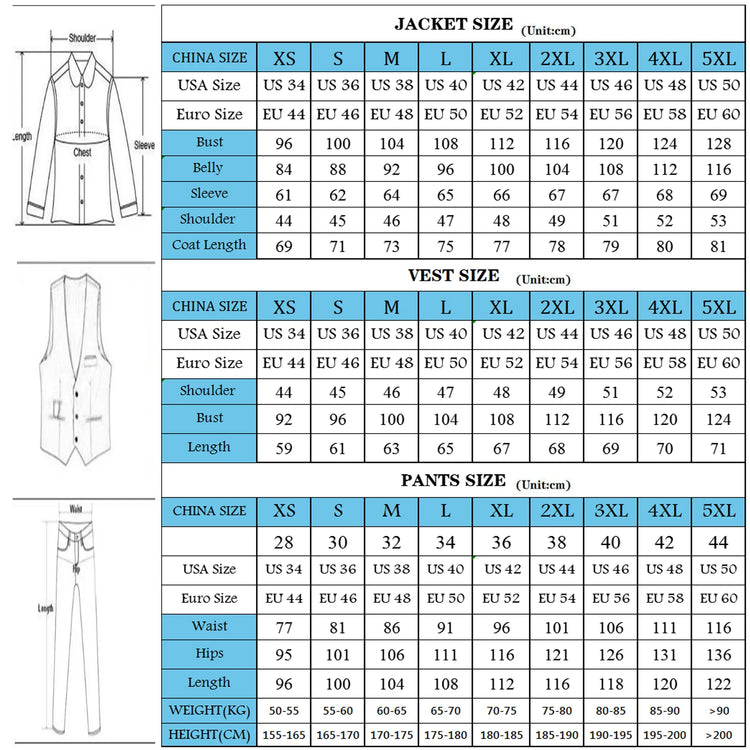 Male Fashion Wedding Suit For Man