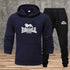 Mens Hoodie Sweatpants Casual Tracksuit Set