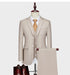 Men Slim Fit Luxury 3 Piece Wedding Suit Set Mens