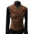 Mens Gothic Victorian Double Breasted Vest