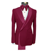 Men tuxedo blazer wedding suit peak lapel