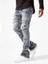 Mens Slim Fit Tassel Denim Trousers