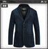 Mens Denim Single Breasted Blazer