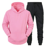 Mens Sportswear Hoodie Pants Tracksuit Set