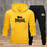 Mens Hoodie Sweatpants Casual Tracksuit Set