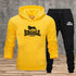Mens Hoodie Sweatpants Casual Tracksuit Set