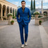 Mens Ivory Safari Formal Wedding Blazer