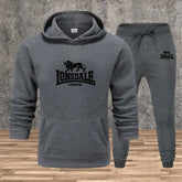 Mens Hoodie Sweatpants Casual Tracksuit Set