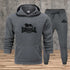 Mens Hoodie Sweatpants Casual Tracksuit Set