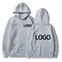 Custom Printed Hoodies Men Streetwear