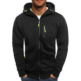 Mens slim fit zip hoodie sportswear wear