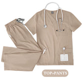 Unisex Medical Scrubs Uniform Set