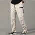Mens Korean Cargo Pants Casual Multi Pocket Hiking