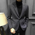 Mens Plaid Single Breasted Blazer