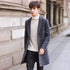 Men Wool Fleece Winter Tuxedo Coat Jacket
