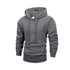 Mens Fleece Pullover Winter Hoodie Coat