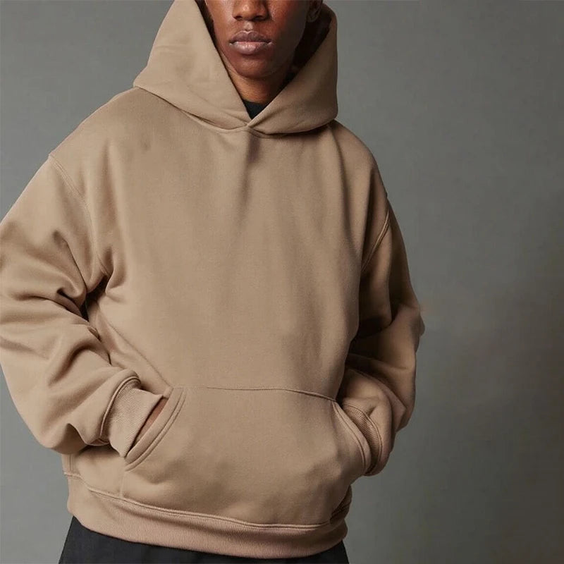 Men Casual Hooded Sweatshirt Streetwear Hoodie