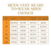 Men Suede Faux Leather Work Vest Utility Layering Vest