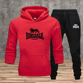 Mens Hoodie Sweatpants Casual Tracksuit Set
