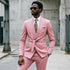 Green Double Breasted Mens Wedding Suit Tuxedo