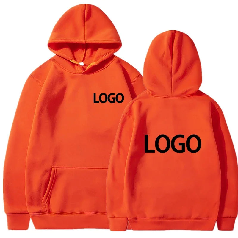 Custom Printed Hoodies Men Streetwear