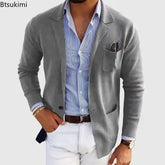 Slim Fit Mens Blazer Suit Jacket 2026
